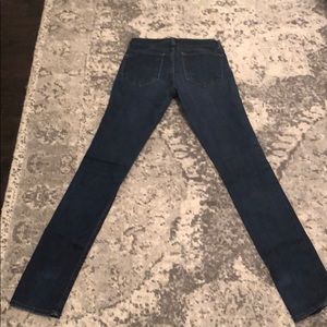 J Brand straight leg jeans.